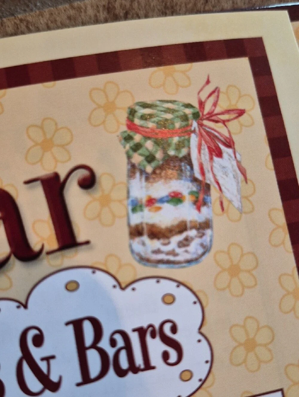 Make Give Gifts from a Jar Cookies, Brownies Recipe Kit Craft Book